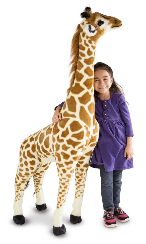 melissa and doug huge stuffed animals|melissa and doug oversized giraffe.